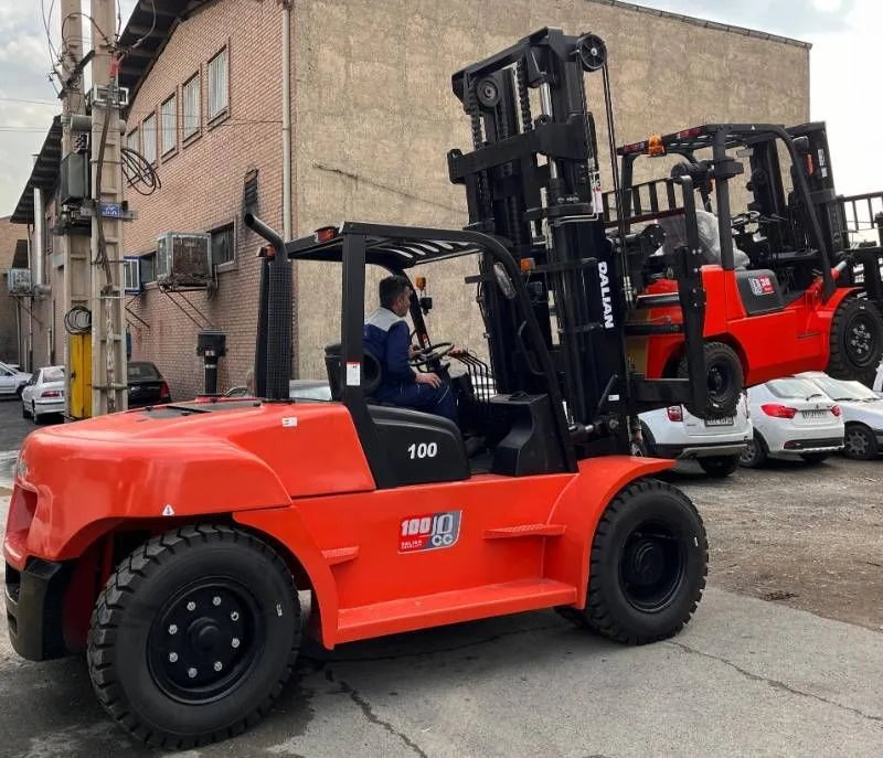 لیفتراک سنگین 10 تن DALIAN / موتور ISUZU /آماده تحویل